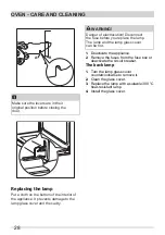 Preview for 28 page of Frigidaire FNGC90JGRS User Manual