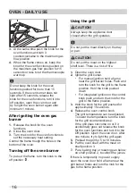 Preview for 16 page of Frigidaire FNGD60JGR User Manual