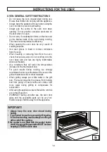 Preview for 10 page of Frigidaire FNGD90HNPSG Instructions And Advice For Installing, Using And Servicing