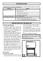 Preview for 17 page of Frigidaire FNGD90HNPSG Instructions And Advice For Installing, Using And Servicing