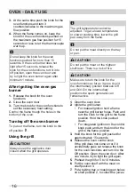 Preview for 16 page of Frigidaire FNGN90JEYS User Manual