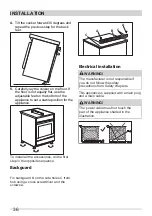 Preview for 36 page of Frigidaire FNGN90JEYS User Manual