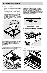 Предварительный просмотр 22 страницы Frigidaire FPBG2277RF5 Use & Care Manual