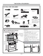 Preview for 53 page of Frigidaire FPBM307NTF Installation Instructions Manual