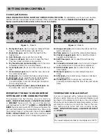 Preview for 14 page of Frigidaire FPDS3085KF - 30" Slide-In Dual-Fuel Range Important Safety Instructions Manual