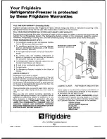 Предварительный просмотр 8 страницы Frigidaire FPE-19V3H Use And Care Manual