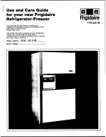 Предварительный просмотр 1 страницы Frigidaire FPE-20TJB Use And Care Manual