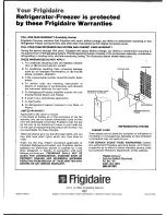 Предварительный просмотр 8 страницы Frigidaire FPE-21TC Use And Care Manual