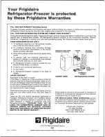 Предварительный просмотр 8 страницы Frigidaire FPE-21TK Use And Care Manual