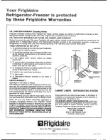 Предварительный просмотр 12 страницы Frigidaire FPE-24VWM Use And Care Manual