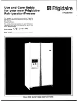 Предварительный просмотр 1 страницы Frigidaire FPE-26VWM Use And Care Manual