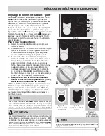 Preview for 9 page of Frigidaire FPEC3085KS - 30" Electric Cooktop (French) L'Utilisation Et L'Entretien