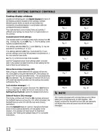 Preview for 12 page of Frigidaire FPEF3081MFA Use & Care Manual