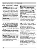 Preview for 4 page of Frigidaire FPEF4085KFA Use & Care Manual