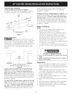 Preview for 6 page of Frigidaire FPEF4085KFD Installation Instructions Manual