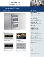 Frigidaire FPET2785KF Features & Dimensions preview