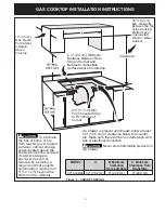 Предварительный просмотр 3 страницы Frigidaire FPGC3087MS Installation Instructions Manual