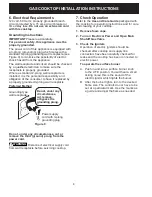 Preview for 8 page of Frigidaire FPGC3087MS Installation Instructions Manual