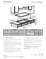 Preview for 3 page of Frigidaire FPGC3087MS Product Specifications