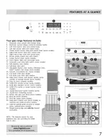 Предварительный просмотр 7 страницы Frigidaire FPGF3081KFA Use & Care Manual