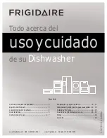 Предварительный просмотр 1 страницы Frigidaire FPHD2491KF (Spanish) Uso Y Cuidado