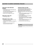 Preview for 18 page of Frigidaire FPHD2491KF0 Use & Care Manual