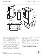 Предварительный просмотр 3 страницы Frigidaire FPHF2399MF Product Specifications