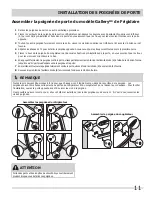 Предварительный просмотр 11 страницы Frigidaire FPHG2399MF (French) L'Utilisation Et L'Entretien