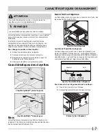 Предварительный просмотр 17 страницы Frigidaire FPHG2399MF (French) L'Utilisation Et L'Entretien