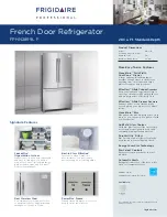 Frigidaire FPHN2899LF Features & Dimensions предпросмотр