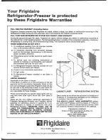 Предварительный просмотр 8 страницы Frigidaire FPI-14TA Use & Care Manual