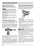 Preview for 6 page of Frigidaire FPIC3077RF Use & Care Manual