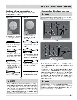 Preview for 7 page of Frigidaire FPIC3077RF Use & Care Manual