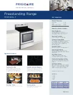 Frigidaire FPIF3093L F Specification preview