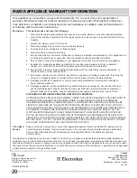 Preview for 20 page of Frigidaire FPMO209RF Use And Care Manual