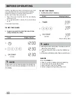 Preview for 10 page of Frigidaire FPMO3077TF Use & Care Manual