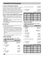 Preview for 26 page of Frigidaire FPMO3077TF Use & Care Manual