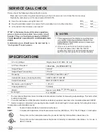 Preview for 32 page of Frigidaire FPMO3077TF Use & Care Manual