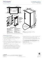 Предварительный просмотр 2 страницы Frigidaire FPRH17D7K F Features