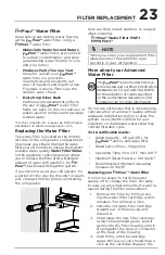 Preview for 23 page of Frigidaire FPRU19F8WF Use & Care Manual