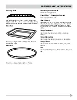 Preview for 5 page of Frigidaire FPTO06D7MS Use & Care Manual