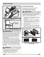 Preview for 14 page of Frigidaire FPUH19D7LF (Spanish) Uso Y Cuidado