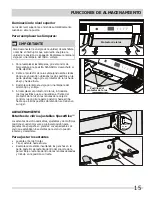 Preview for 15 page of Frigidaire FPUH19D7LF (Spanish) Uso Y Cuidado