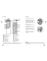 Предварительный просмотр 12 страницы Frigidaire FQC153MBHS Instruction Manual