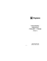 Frigidaire FR 311 Instruction Booklet предпросмотр