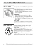 Preview for 6 page of Frigidaire FRA052XT712 Use & Care Manual