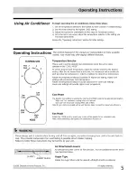 Preview for 5 page of Frigidaire FRA052XT726 Use & Care Manual