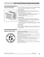 Preview for 5 page of Frigidaire FRA060XT70 Use & Care Manual