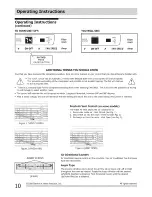 Preview for 10 page of Frigidaire FRA063AT710 Use & Care Manual