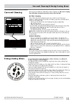 Preview for 11 page of Frigidaire FRA064VU1 Use And Care Manual